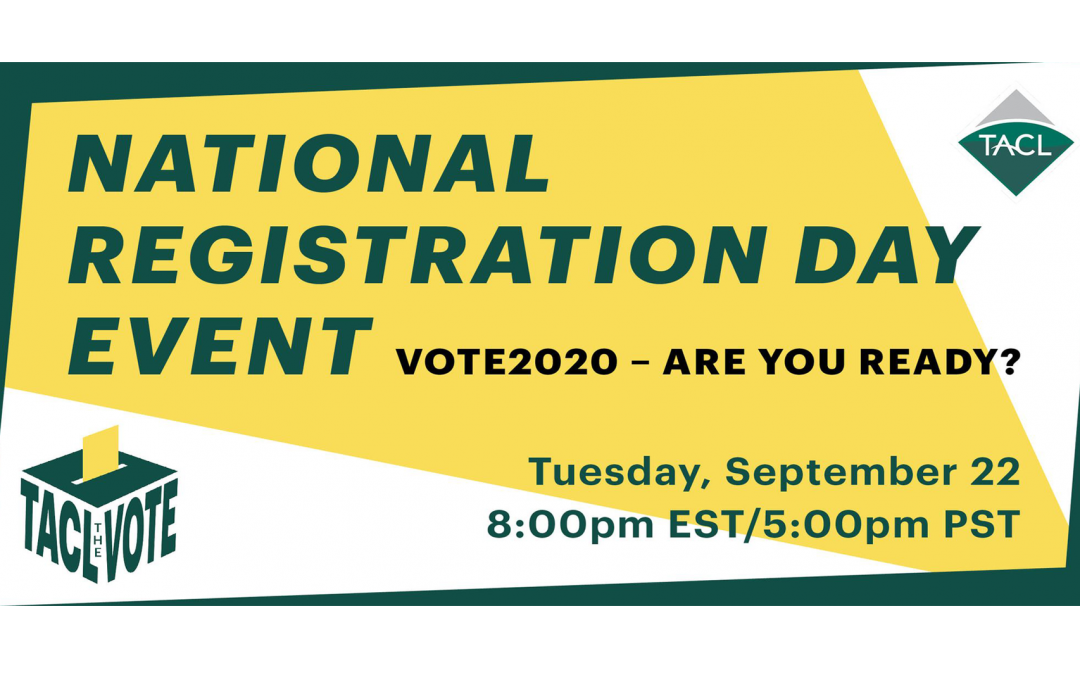 National Voter Registration Day Discussion